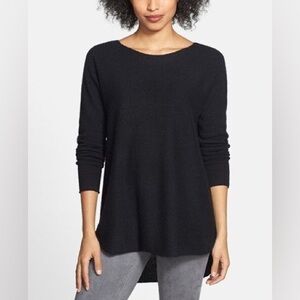 100% Cashmere high/low sweater by Halogen